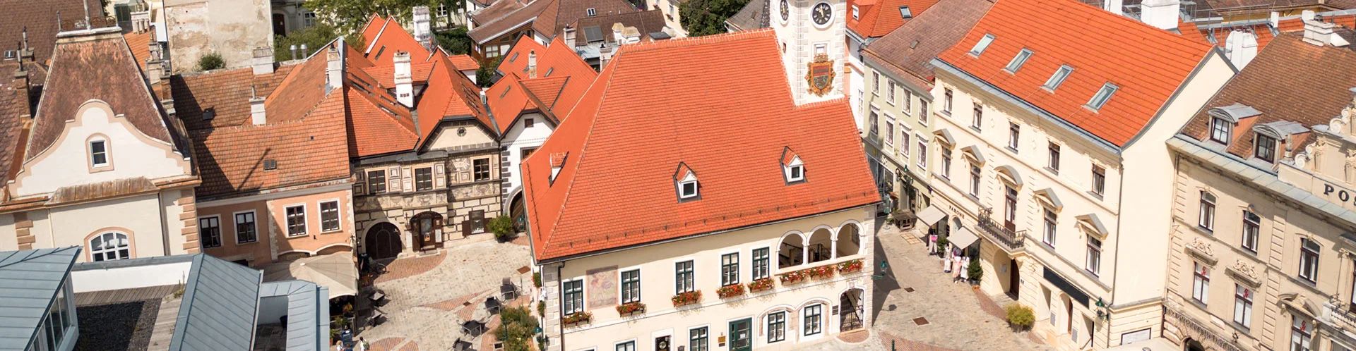 Mödling von oben